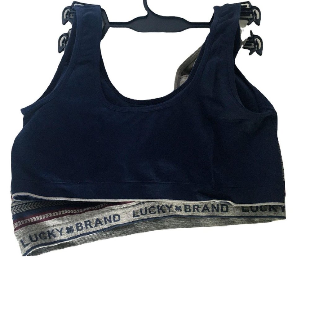 Lucky Brand Seamless Comfort Bra Bralette Set of 2 - Picture 2 of 6
